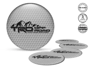 Toyota TRD Decalcomania Cerchio Edizione Emblemi Ruota Custom
